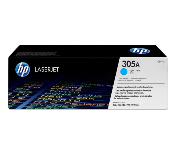 HP Toner 305A Cyan CE411A - 77172 - zdjęcie
